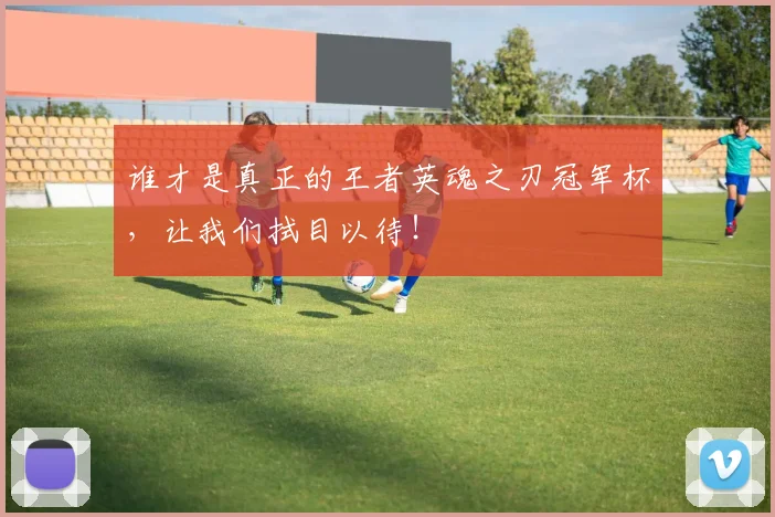 谁才是真正的王者英魂之刃冠军杯，让我们拭目以待！
